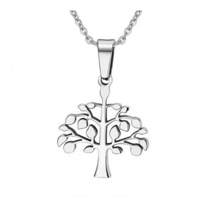 Collar Acero Inox Arbol De La Vida Armony