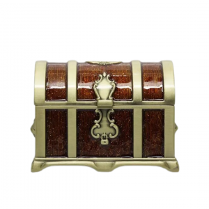 Joyero Metal Cofre Treasure Cobrizo