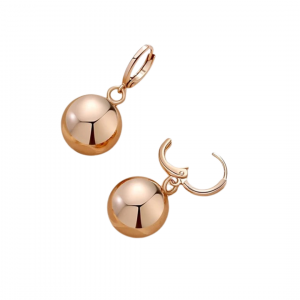 Aretes Acero Inox Pinbol Rosados