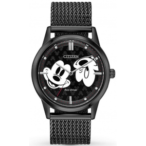 Reloj Citizen Disney Mickey Mouse Eco Drive 40mm Negro FE7065-52W