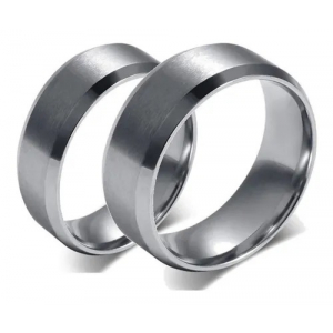 1 Argolla Acero Inoxidable, New World Plateado