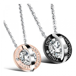 Collar Acero Inox Lovers Aro