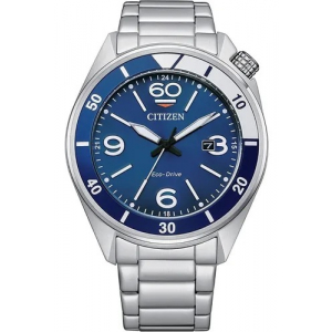 Aw1711-52l Reloj Citizen Sport Casual Eco Drive 44mm Platead