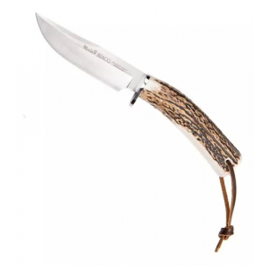 Cuchillo Braco 110mm Asta Ciervo C/funda Marca Muela
