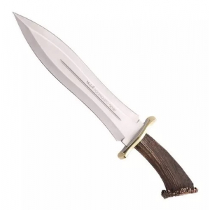 Cuchillo Pondenquero-s 260mm Asta Ciervo C/funda Marca Muela