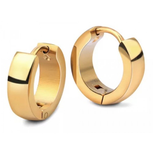 Arracadas Huggies Acero Inoxidable, Sus