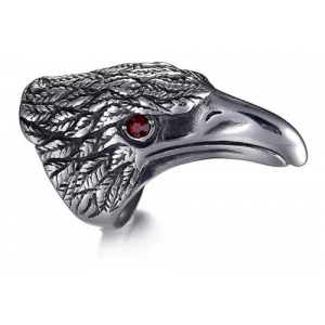 Anillo Acero Inox CuervoDescripción