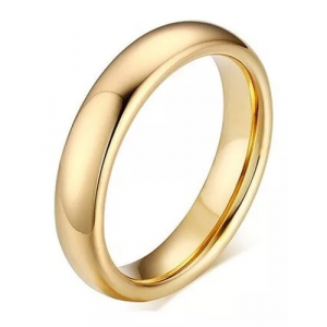 1 Argolla De Tungsteno August Iii Wedd Dorado