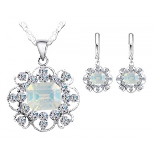 Set 2 Baño Plata Antig Big Old World Ii