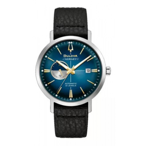 Reloj Bulova Aerojet Automatic 40mm Negro/Azul