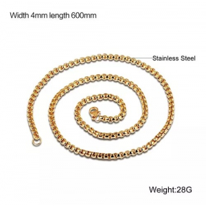 Cadena Acero Inox Gent 4mm/60cm