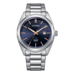 Bi5110-54h Reloj Citizen Cuarzo 41mm Azul Marino/plateado