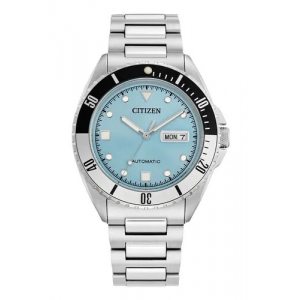 Nh7530-52l Reloj Citizen Seven Star Automatic 40mm Plateado/