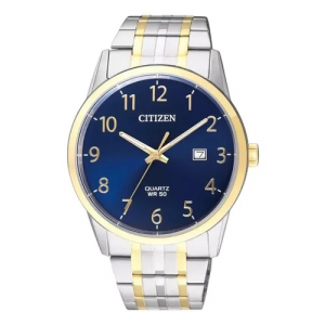 Bi5004-51l Reloj Citizen Clásico Cuarzo 39mm Dorado/plateado