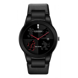 Au1069-06w Reloj Citizen Disney Mickey Eco Drive 40mm Negro