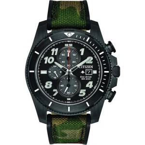 Ca0727-12e Reloj Citizen Tough Promaster Eco Drive 44mm Camu