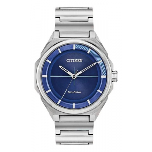 Reloj Citizen Weekender Eco Drive 41mm Plateado/azul