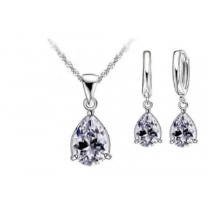 Set 2 Baño Plata Gota Princ I