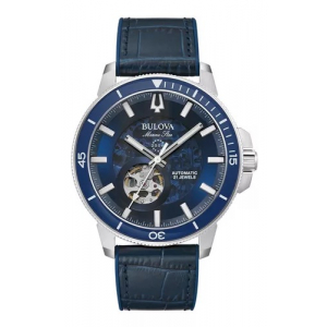 96a291 Reloj Bulova Marine Star Mecánico Cuerda Automático