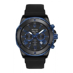 98b308 Reloj Bulova Marine Star Sport Negro/azul