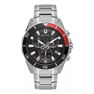98b344 Reloj Bulova Classic Sport Negro/plateado