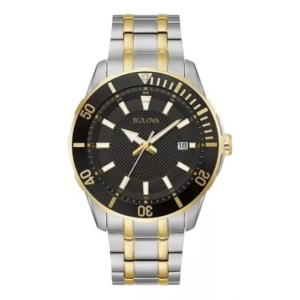 Reloj Bulova Sport 43mm Plateado/negro/dorado