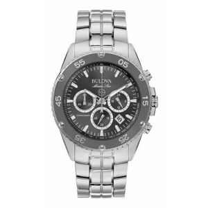 98b401 Reloj Bulova Marine Star 42mm Plateado/gris