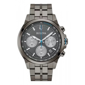 98b412 Reloj Bulova Surveyor 45mm Gris Oxford