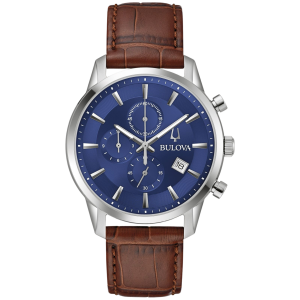 Reloj Bulova Sutton 41mm Cafe/Azul