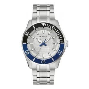 Reloj Bulova Sport Misc 43mm Plateado/Azul