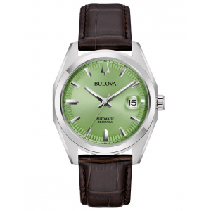 Reloj Bulova Surveyor Mecanico-Automatico 40mm Plateado/Verde