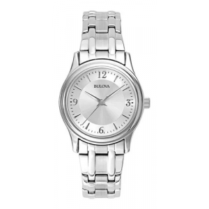 Reloj Bulova Premium 30mm Plateado Pareja
