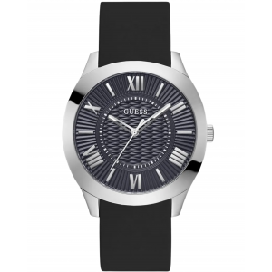 Reloj Guess Arc 44mm Negro/Plateado