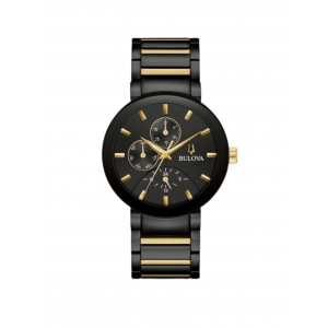Reloj Bulova Futuro 40 mm Negro/Dorado