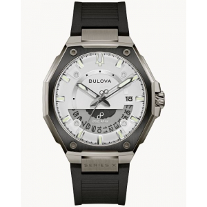 Reloj Bulova Cuarzo Precisionist 42mm Gris/Negro