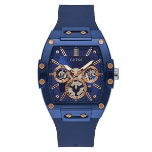 Reloj Guess Phoenix 45mm x 47mm  Azul/Negro/Plateado