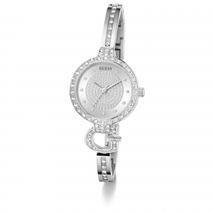 Reloj Guess Giselle Crystal 28mm Plateado