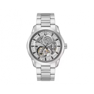 Reloj Bulova Sutton Automatic 43mm Plateado