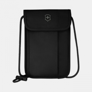 Cartera Viaje Bolso de Seguridad Neck Pouch Negro