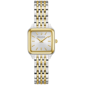 Reloj Bulova Sutton Cuarzo 23mm x 23mm plateado/Dorado