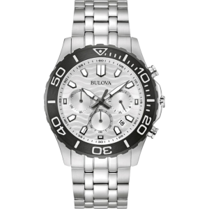 Reloj Bulova Classic Sport Cuarzo 42mm Plateado/Negro
