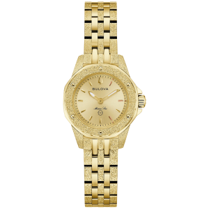Reloj Bulova Marc Antony Mrine Star Cuarzo 25.5mm Dorado