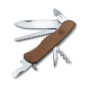 Navaja Forester Wood 10 Funciones Madera Café Victorinox