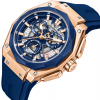 WQMH.HNG1097.493 RELOJ QUANTUM CABALLERO DORADO AZUL .1