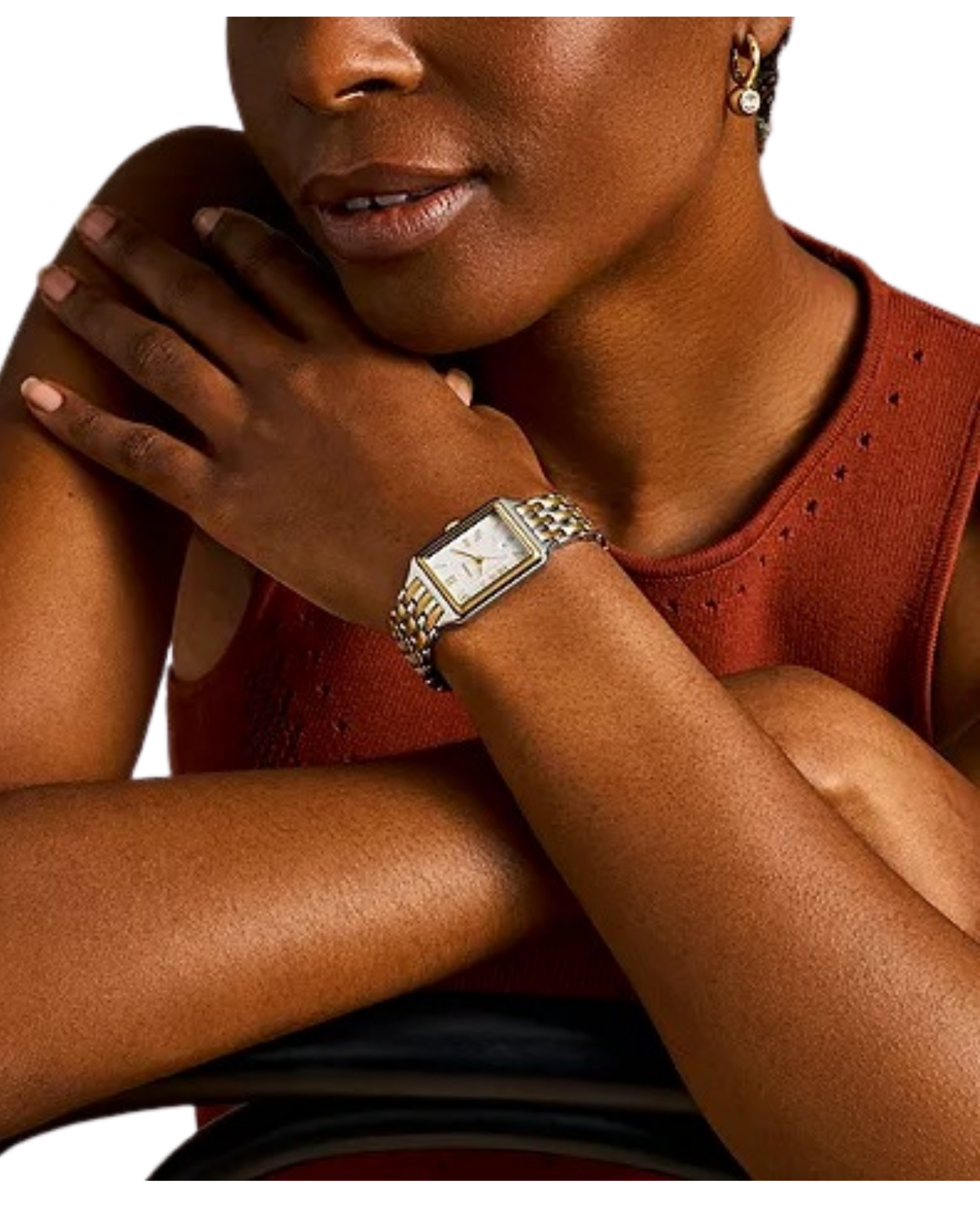 ES5368 . RELOJ FOSSIL DRADO PLATA MUJER