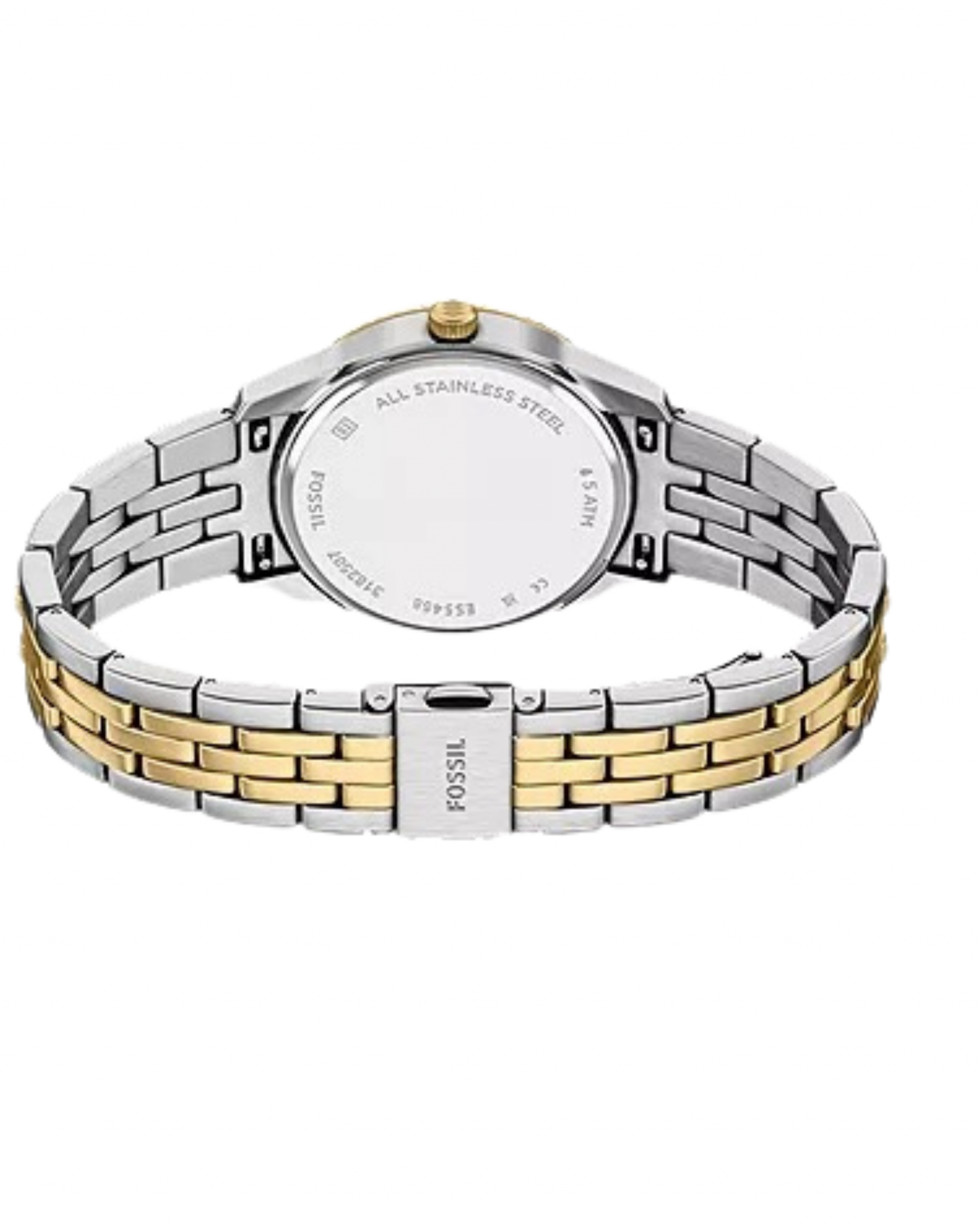 ES5458. 5 RELOJ FOSSIL PLATA DORADO NEGRO MUJER