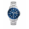 FS6029 RELOJ FOSSIL PLATA AZUL HOMBRE