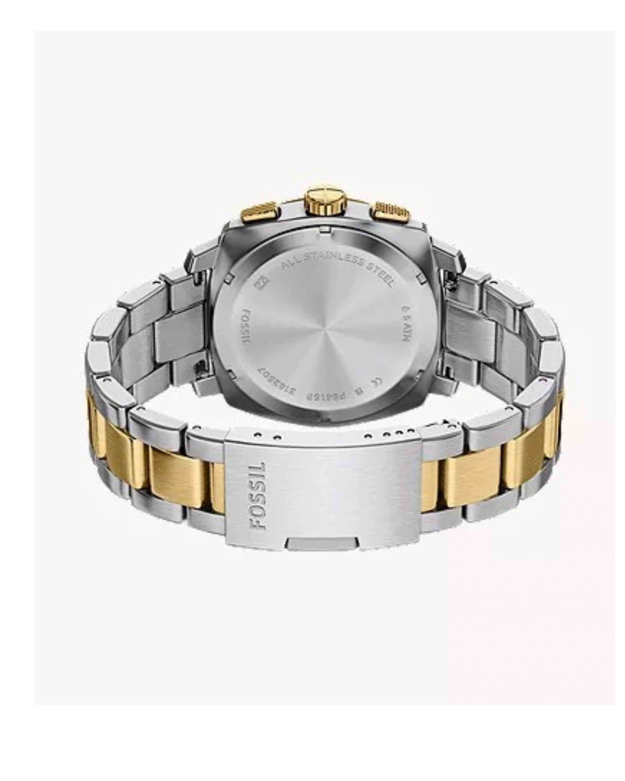 FS6159.5 RELOJ FOSSIL PLATA DORADO NEGRO HOMBRE