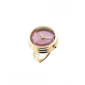 Anillo Anne klein Reloj Cuarzo 21mm Dorado/Rosa