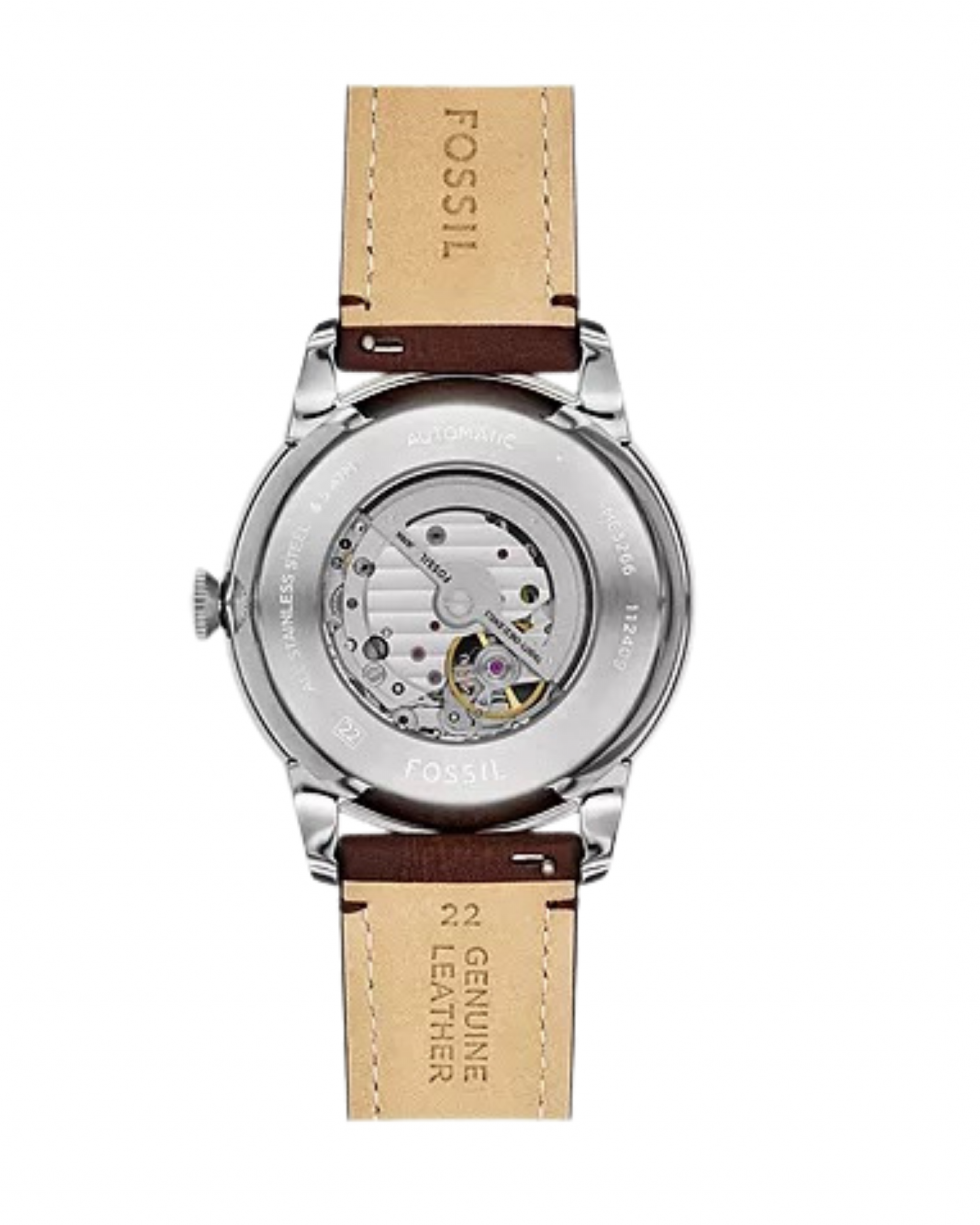 ME3266.3 RELOJ FOSSIL CAFE PLATA HOMBRE
